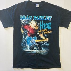 Brad Paisley H2O II Tour Sz M Country Music Band T